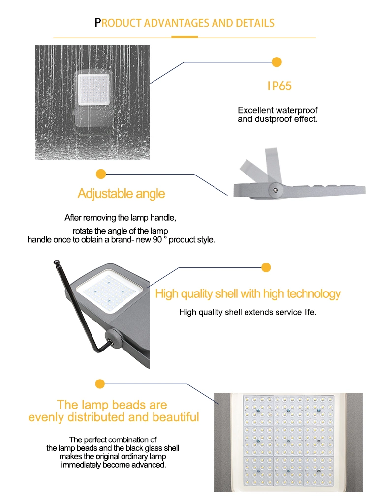 500 Watt Waterproof CE Highway IP66 Outdoor LED Flood Light