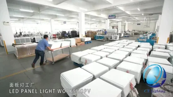 2.5kv Surge Protection 60W Round Square LED Panel Light Flat Light 6060 3 Years Warranty